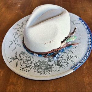 OIERNFE Women’s Mountain Hat Boho Festival Cowboy Ranch Summer Resortwear